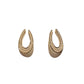 Classic Pearl Golden Earrings