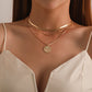 Golden elegance necklace