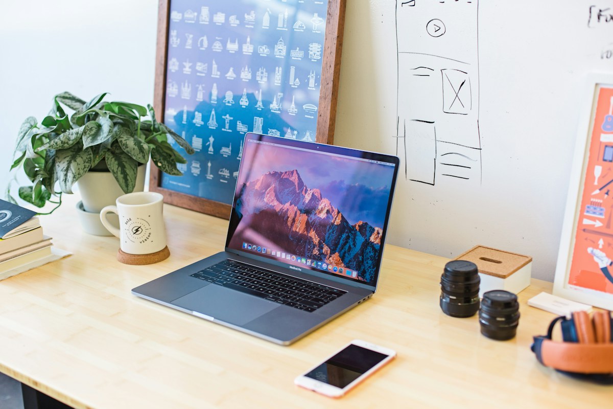 Home Advertising creative workspace