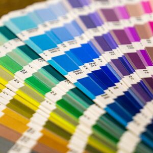 Colour and print design samples